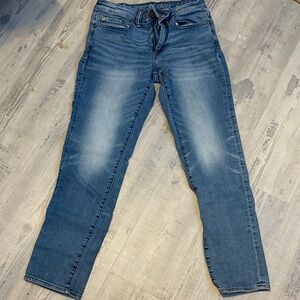 American Eagle Outfitters Blue Straight Leg Jeans